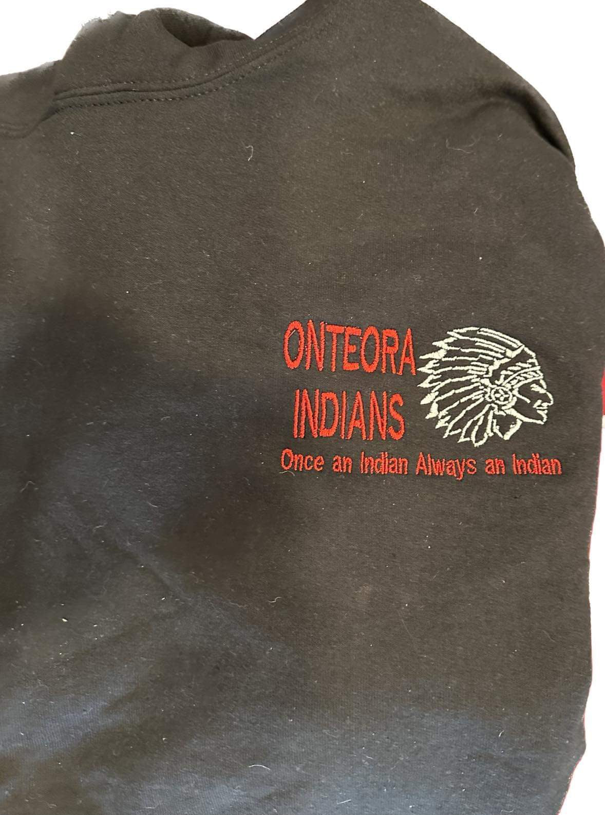 Onteora Indian Zippered Hoodie